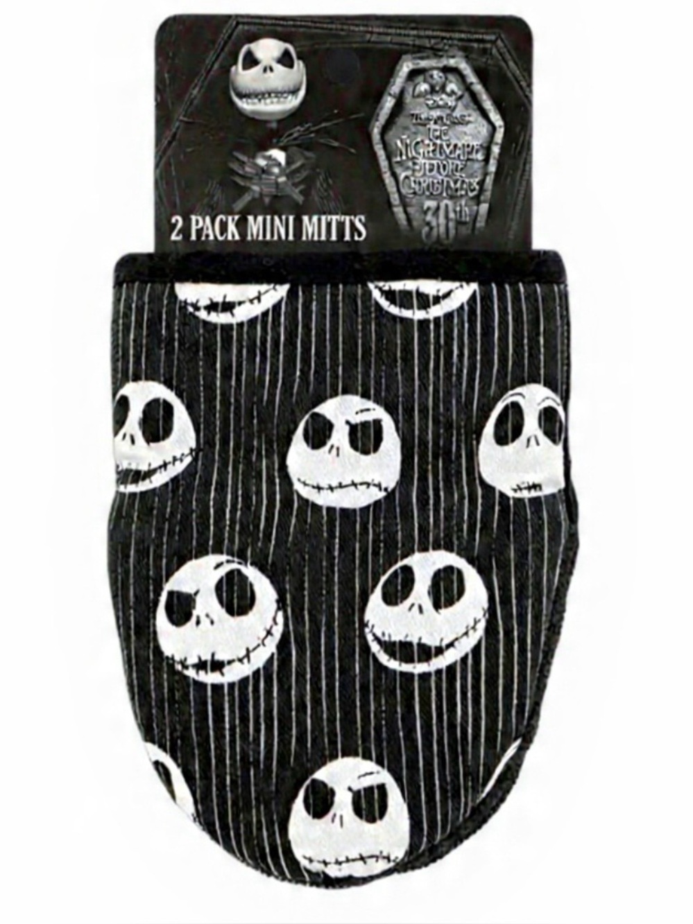 The Nightmare Before Christmas Mini Oven Mitts 2pack NWT